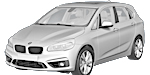 BMW F45 P154C Fault Code